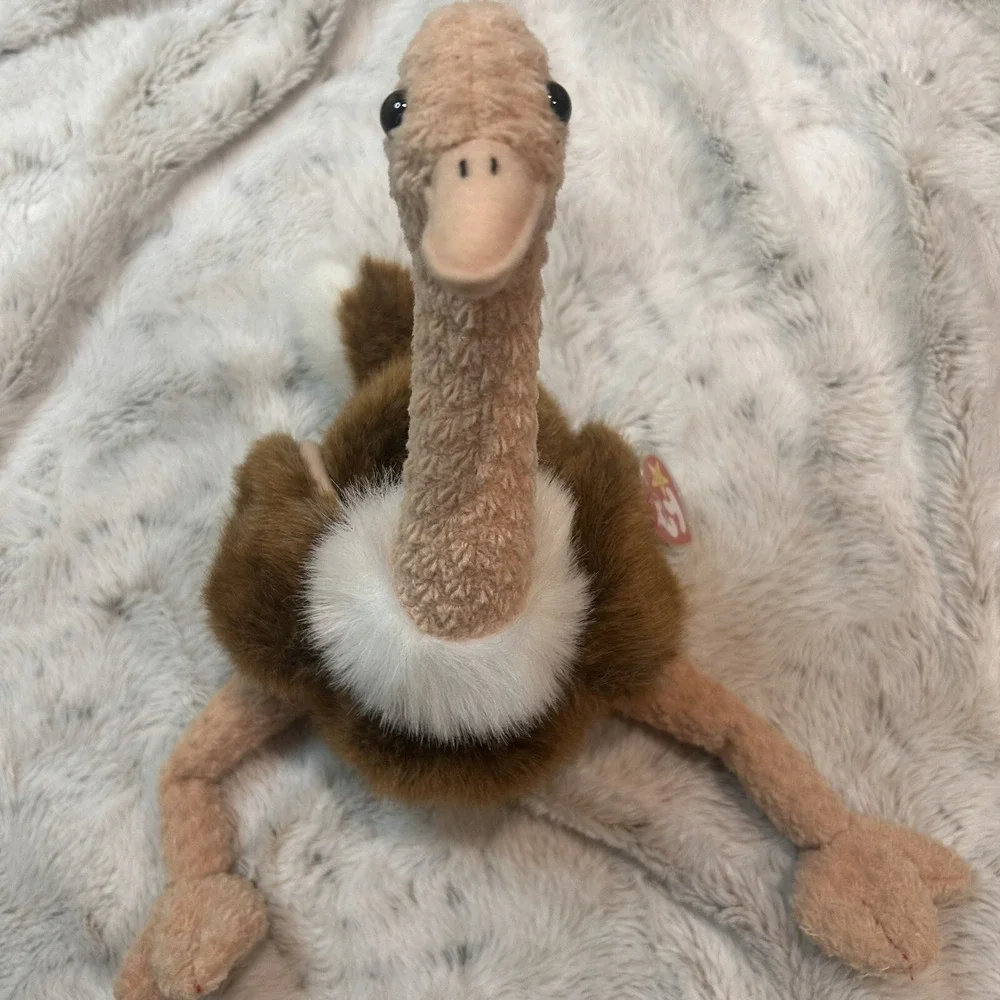 Ty Beanie Babies Stretch‎ the Ostrich 10